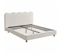 Łóżko 160x200 IZMIR Kremowe