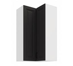 Felső sarokszekrény STELLO - 60x60 GN-108 2F (90°), Fehér/Grafit