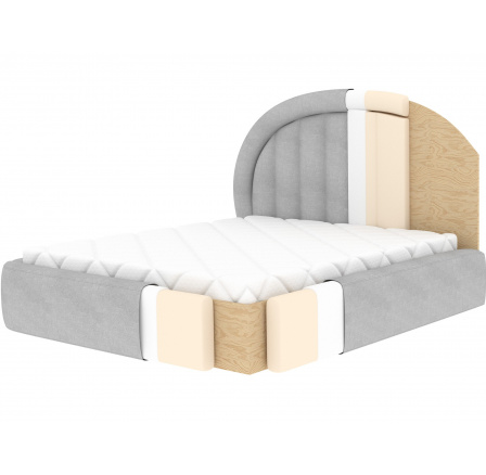 Tapedo Bed + Metal Frame/Gas Lift/Storage 180x200 Amore 35 1