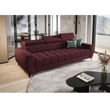 SOFA PORTO III 260 CM - Odcienie bordowego