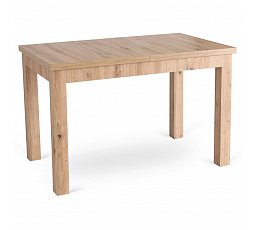 Stół SKUBI Rozkładany 120-160 cm Dąb Artisan