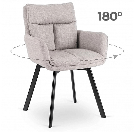 Krzesło Obrotowe CORTADO Szare