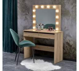 HOLLYWOOD fésülködőasztal, Artisan Tölgy