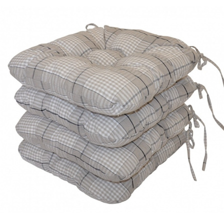 Sedák UNI látka Antik kostka set 4 kusy