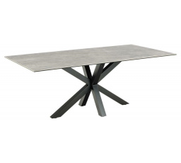Heaven asztal 200cm szürke/fekete