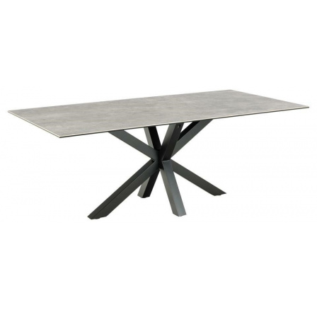 Heaven asztal 200cm szürke/fekete
