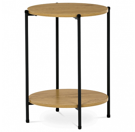 Odkládací stolek 44x44x56cm, mdf, divoký dub, CT-G1005 OAK