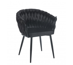 Velvet szék fekete K7-FX