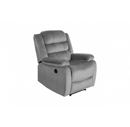 Elektromosan állítható relaxációs fotel, szürke bársony FR7-FXJG Elektromosan állítható relaxációs fotel, szürke bársony FR7-FXJG