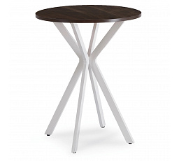 Stół LAUREN 60 cm Orzech/Biały