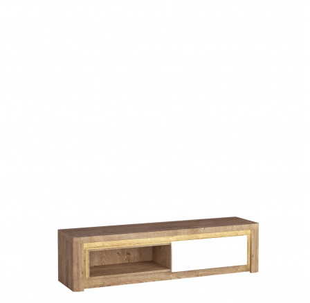 RTV komód LIVINIO L9 Ribbeck / Fehér fényes