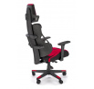 Irodai szék NITRO 2, piros/fekete