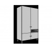 Dullum 120 Wardrobe White Biały 120x205 Not applicable