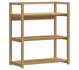 Ludza polc 3 polc természetes tölgy