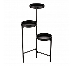 Stojan na květiny - 3 patrový, kovový