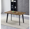 Jídelní stůl 130x80cm, mdf, old wood, HT-F4413 OLW