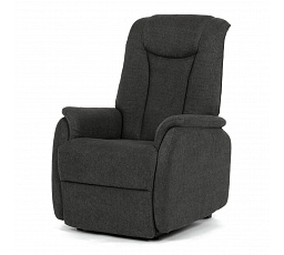 Dönthető fotel, elektromos kábeles vezérlés, szürke, szövet, TV-L8963 GREY2