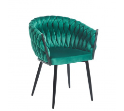 Zöld bársony szék K7-FX