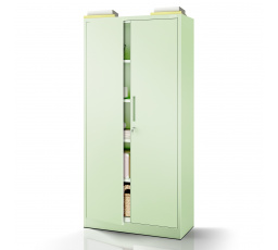 Pasztellzöld irodai fém iratszekrény: Fresh Style JAN H 900 x 1950 x 400 mm