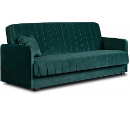 Sofa Rozkładana PORTO Zielona Welurowa