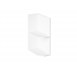 Sycylia alsó konyhai polc D25PZ-L, fehér