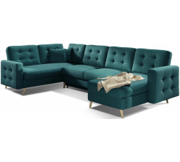 Rohová sedací souprava ASGARD U, MatVelvet 68