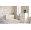 Komoda SIMPLICITY 232, Bílý lesk