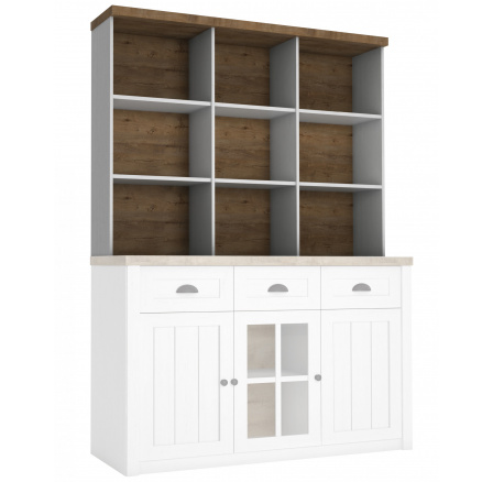 PROWANSJA R2D komód kiegészítő, Andersen fenyő + Lefkas tölgy