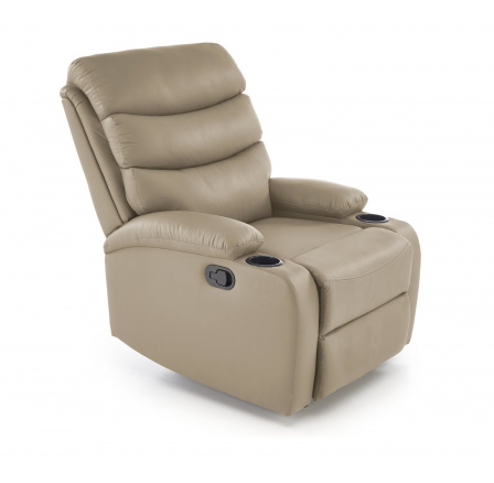 Állítható PERUS fotel, Bézs ökobőr