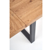 Étkezőasztal PEREZ 160, világos tölgy