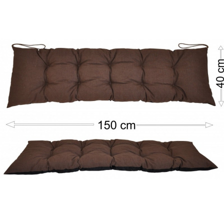 Podsedák 150x40 hnědý melír