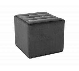 LORI VELVET puff, fekete Bluvel 19