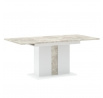GREYS étkezőasztal, Fehér/Beton