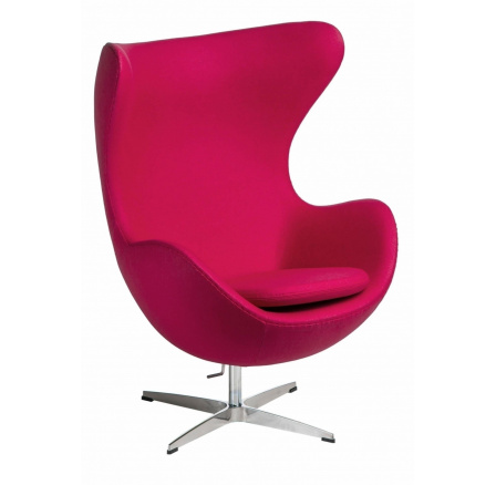 Tojás fotel kasmír fukszia 42 Prémium