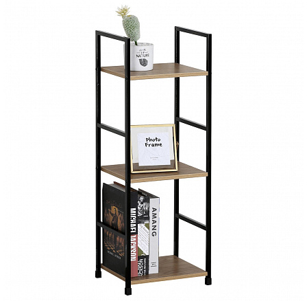 Regál, mdf, hnědá, GD-213 OAK