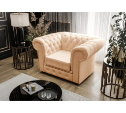FOTEL MANCHESTER MCV2281 (odcienie beżu) - szybka wysyłka