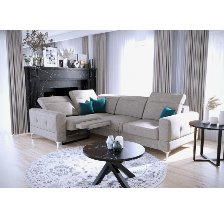NAROŻNIK MALIBU RELAX Z FUNKCJĄ SPANIA 185x250 CM (odcienie szarości) G80 - szybka wysyłka NAROŻNIK MALIBU RELAX Z FUNKCJĄ SPANIA 185x250 CM (odcienie szarości) G80 - szybka wysyłka