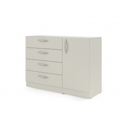 BRAGA BRK2 komód fém fogantyúkkal, Kaschmir