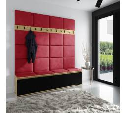 EMI 4 előszobafal, Trinity 09/Artisan+fekete