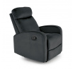 WONDER fekvőfotel, Fekete