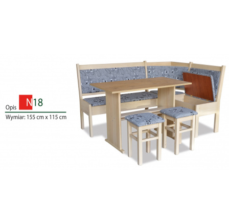 Narożnik kuchenny N18 (komplet)