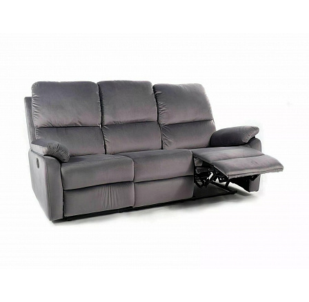 SPENCER 3 VELVET kanapé, Szürke Bluvel 14 SPENCER 3 VELVET kanapé, Szürke Bluvel 14