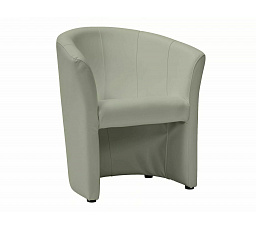 TM-1 fotel, Szürke EK-8 műbőr/Wenge