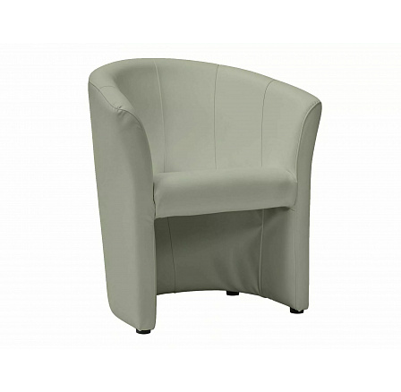 TM-1 fotel, Szürke EK-8 műbőr/Wenge