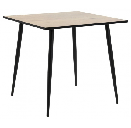 Wilma asztal 80x80 tölgy