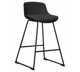 Tina alacsony bárszék fekete PU