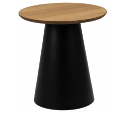 Soli asztal 45 cm tölgy/fekete