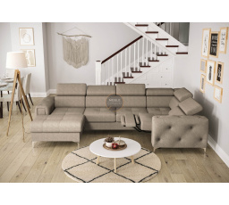 NAROŻNIK ORION MAX III RELAX Z FUNKCJĄ SPANIA 165x320x190 CM - prawa