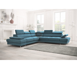 NAROŻNIK GALAXY MAX 280×280 - Odcienie turkusu , prawa