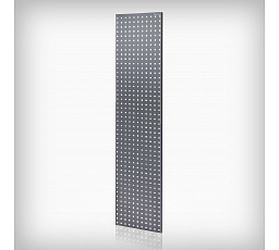 Perforált polc antracit színben: JOHNNY, 2 darab, 1800 x 20 x 420 mm